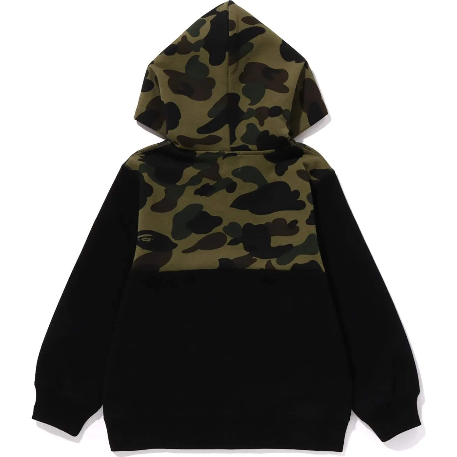 1ST CAMO PANEL ZIP HOODIE KIDS