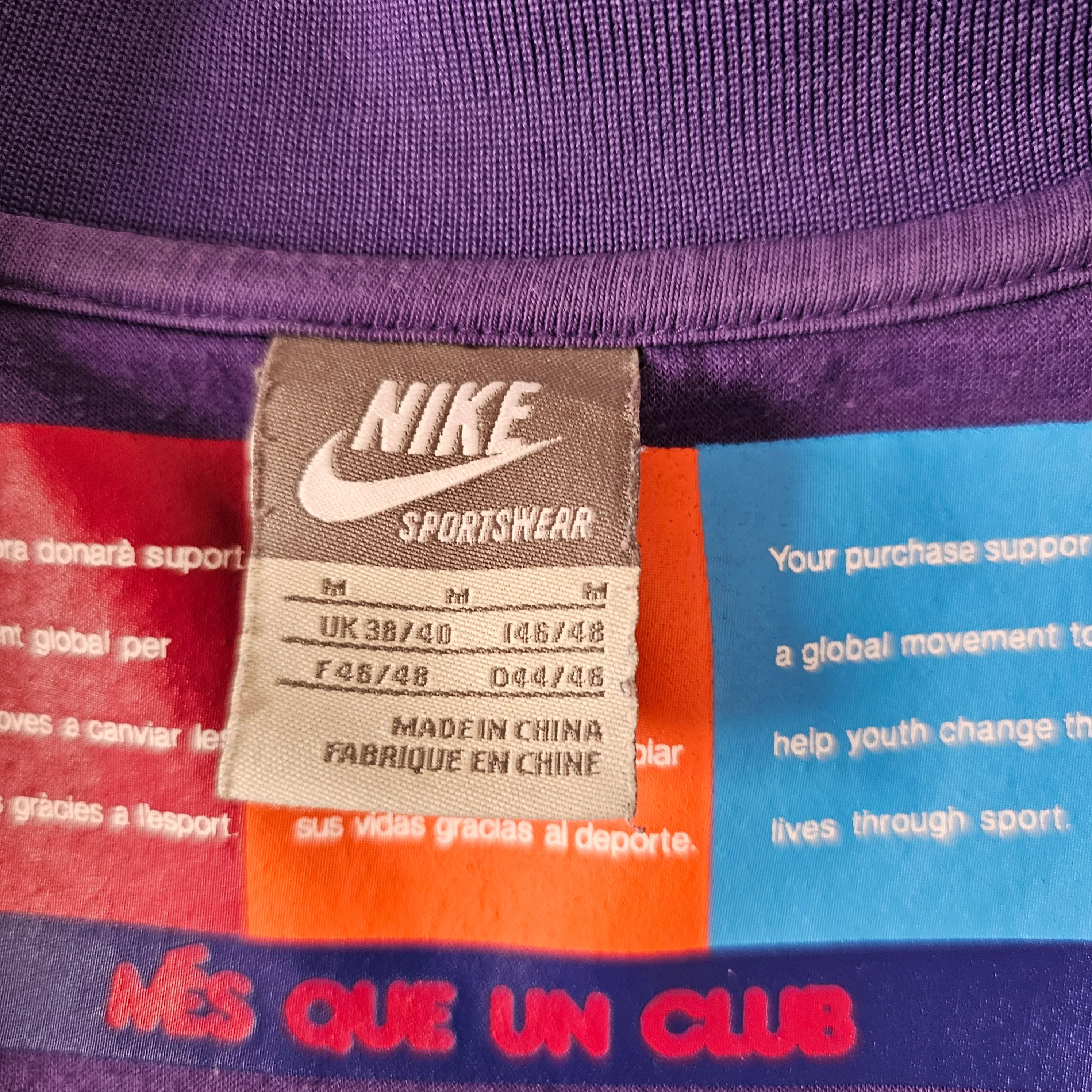 2009 FC Barcelona Gamper Trophy Nike jacket