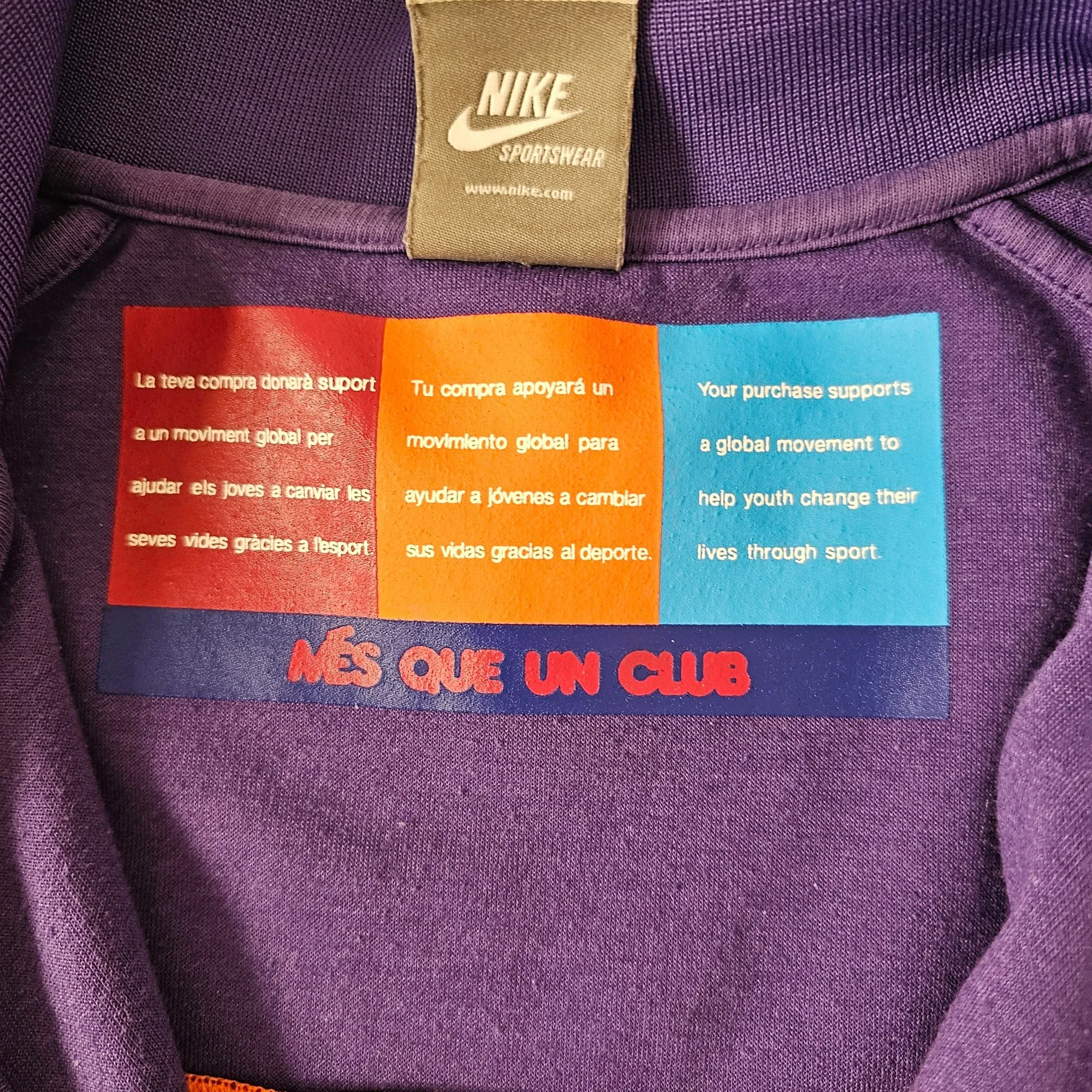 2009 FC Barcelona Gamper Trophy Nike jacket