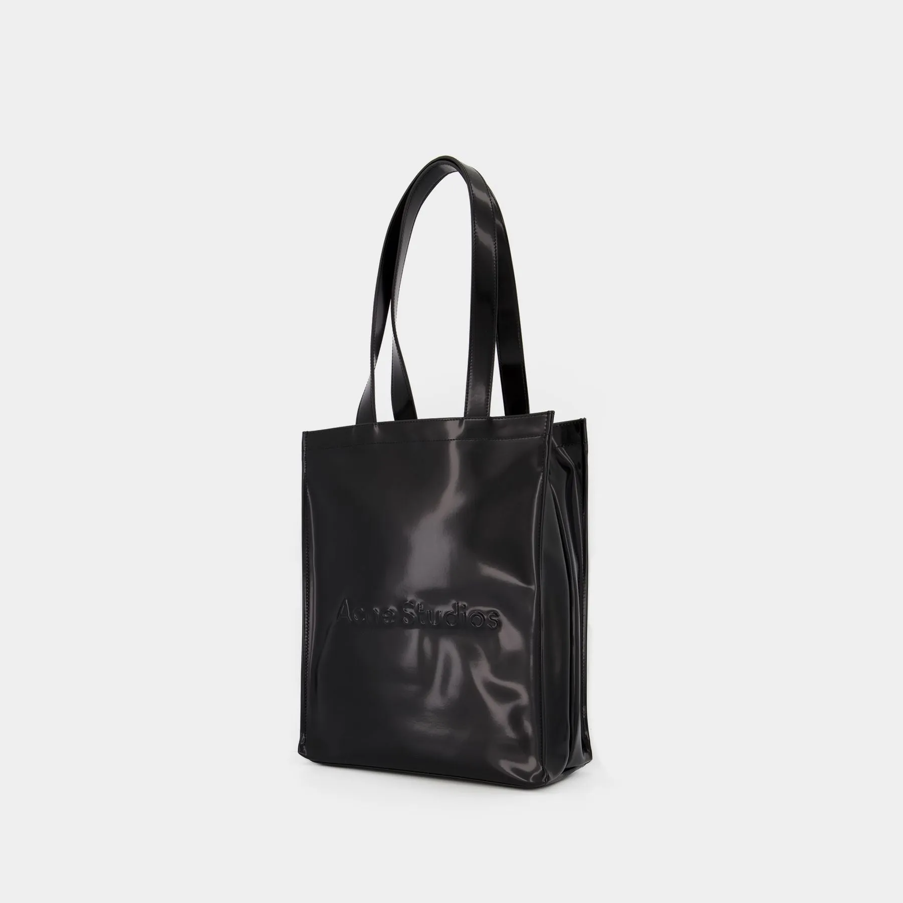 Acne Studios  Logo Shopper Portrait Tote Bag - Acne Studios - Leather - Bag