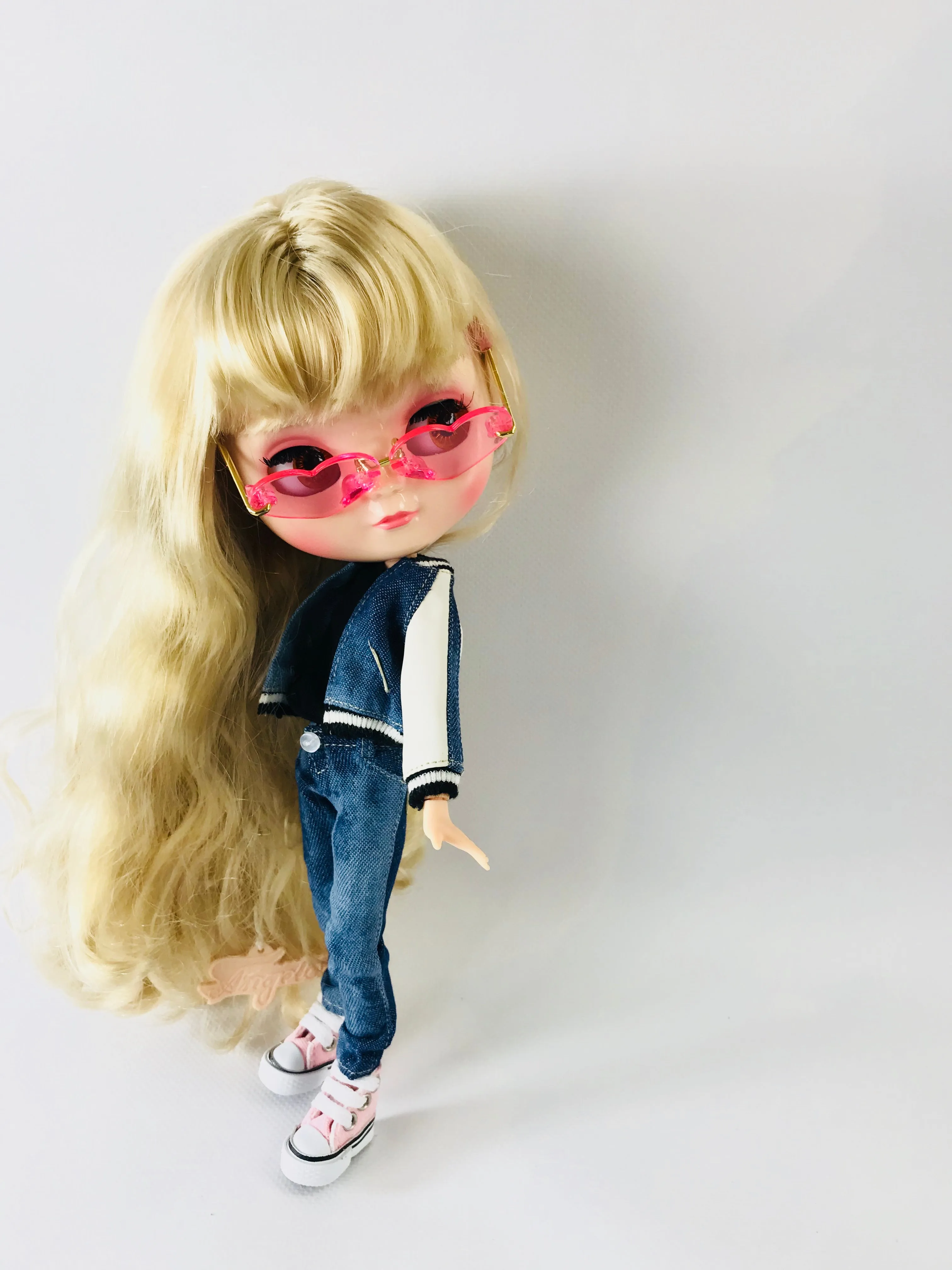 ANGELA Doll BASEBALL JACKET SUIT SET