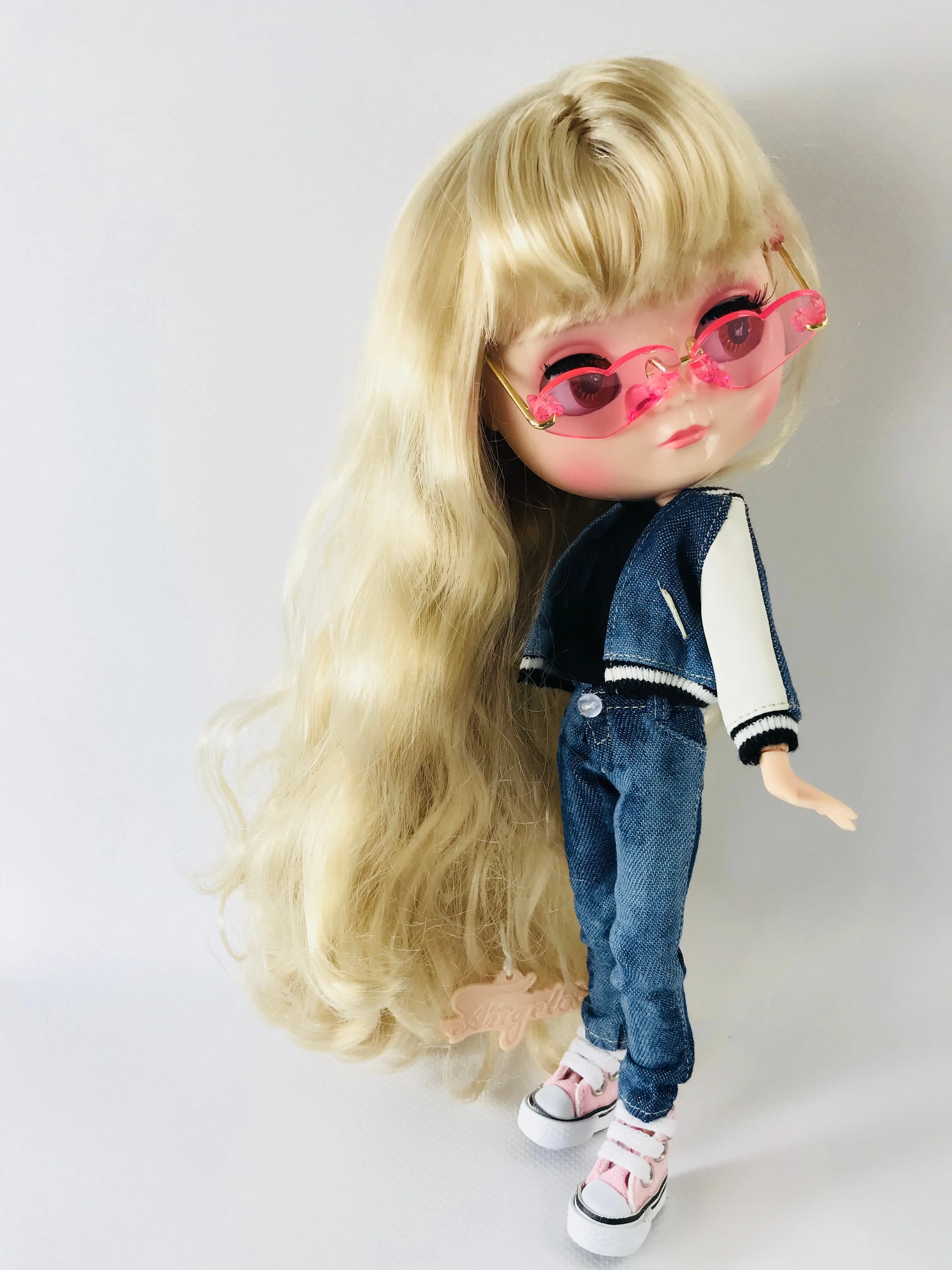 ANGELA Doll BASEBALL JACKET SUIT SET