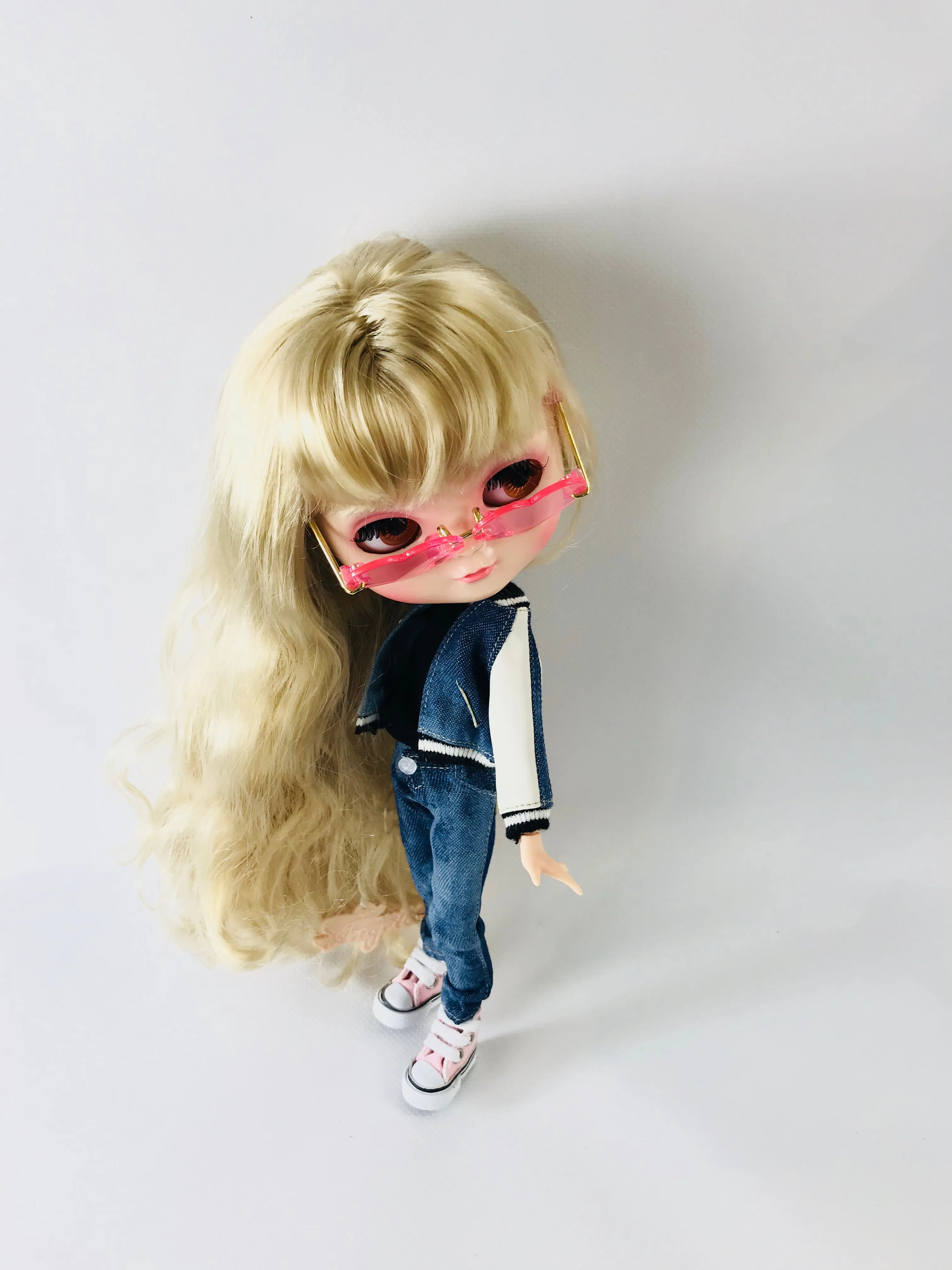 ANGELA Doll BASEBALL JACKET SUIT SET