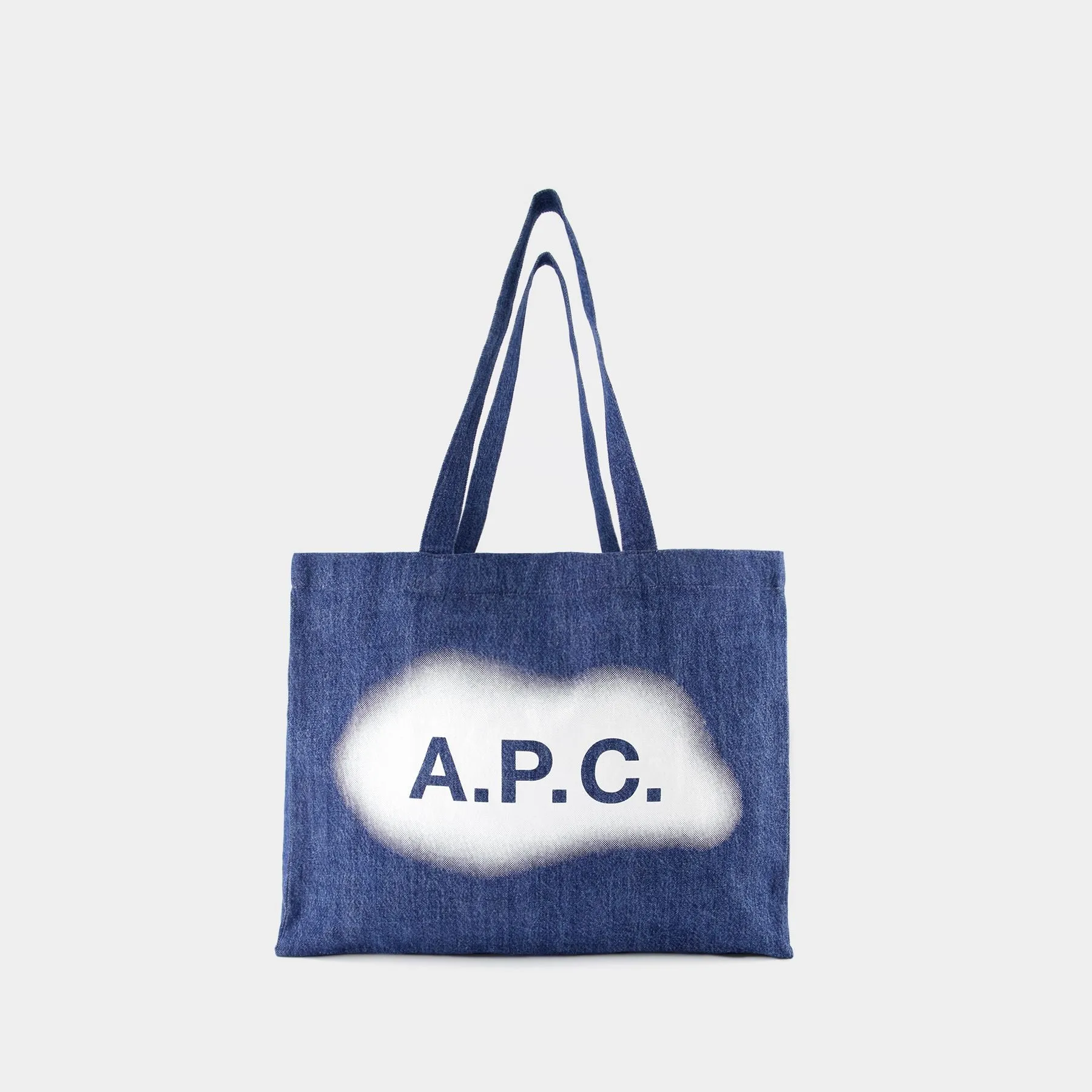 A.P.C.  Diane Tote bag - A.P.C - Cotton - Blue