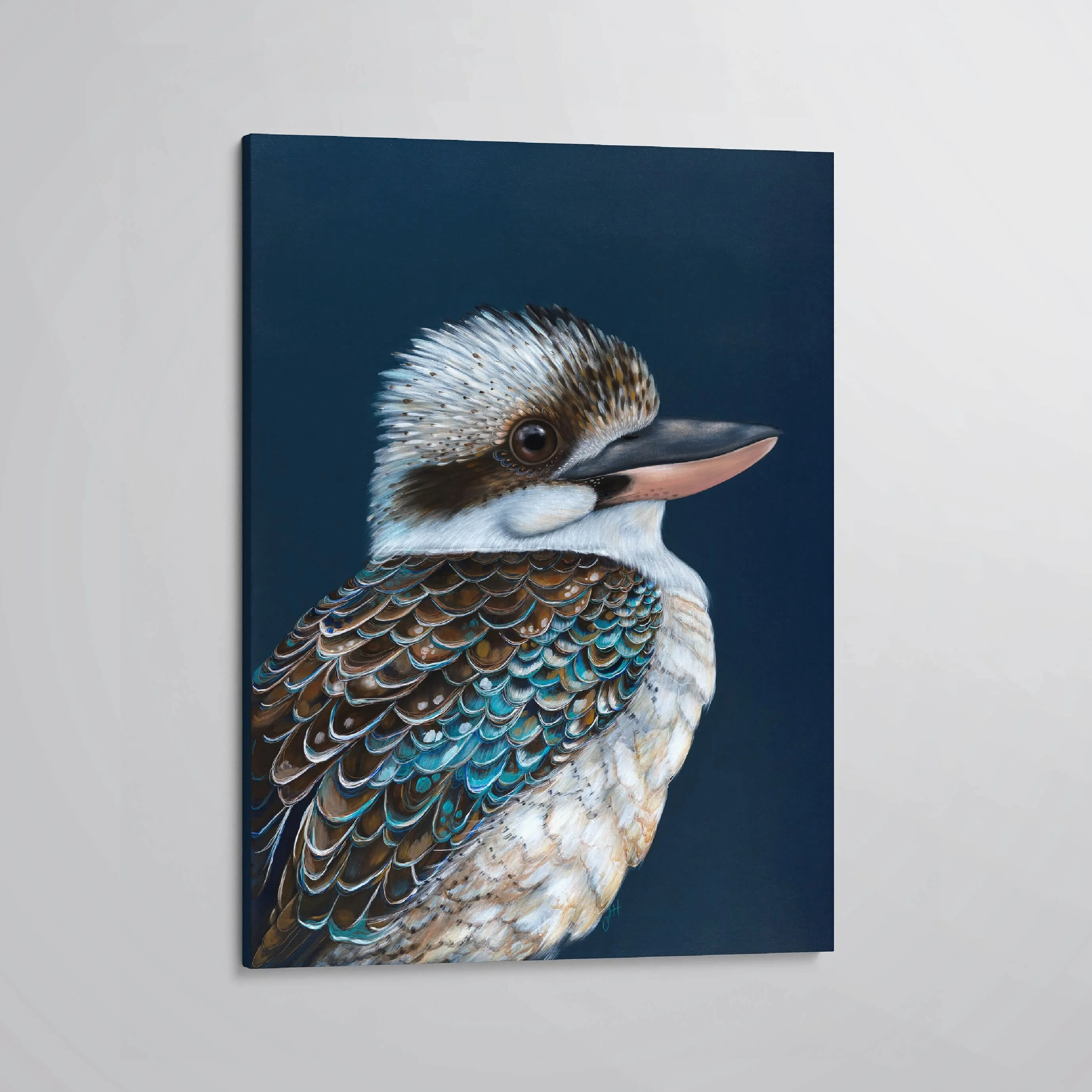 'Archie' The Laughing Kookaburra canvas print