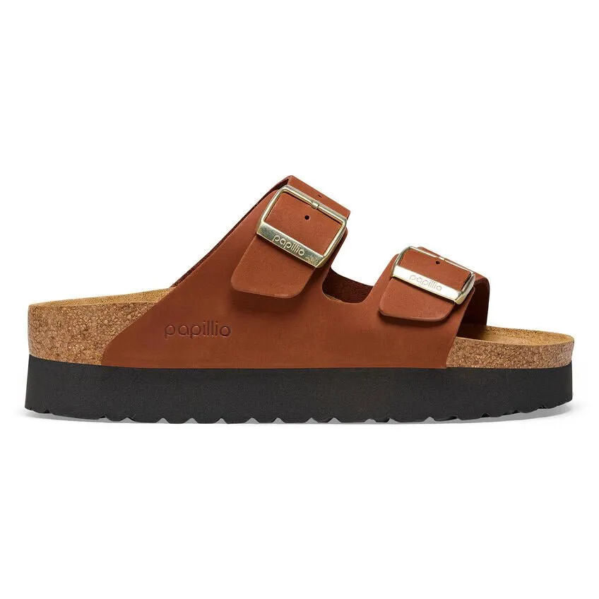 Arizona Platform Nubuck Leather