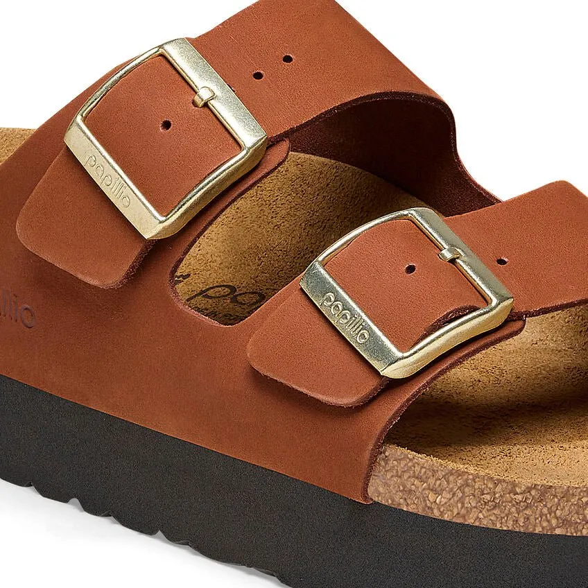 Arizona Platform Nubuck Leather