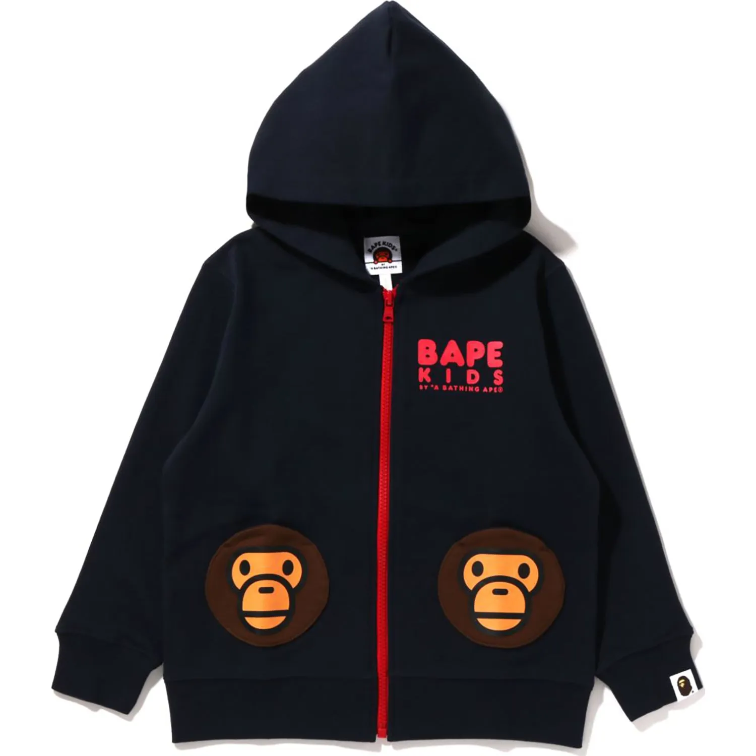 BABY MILO POCKET ZIP HOODIE KIDS