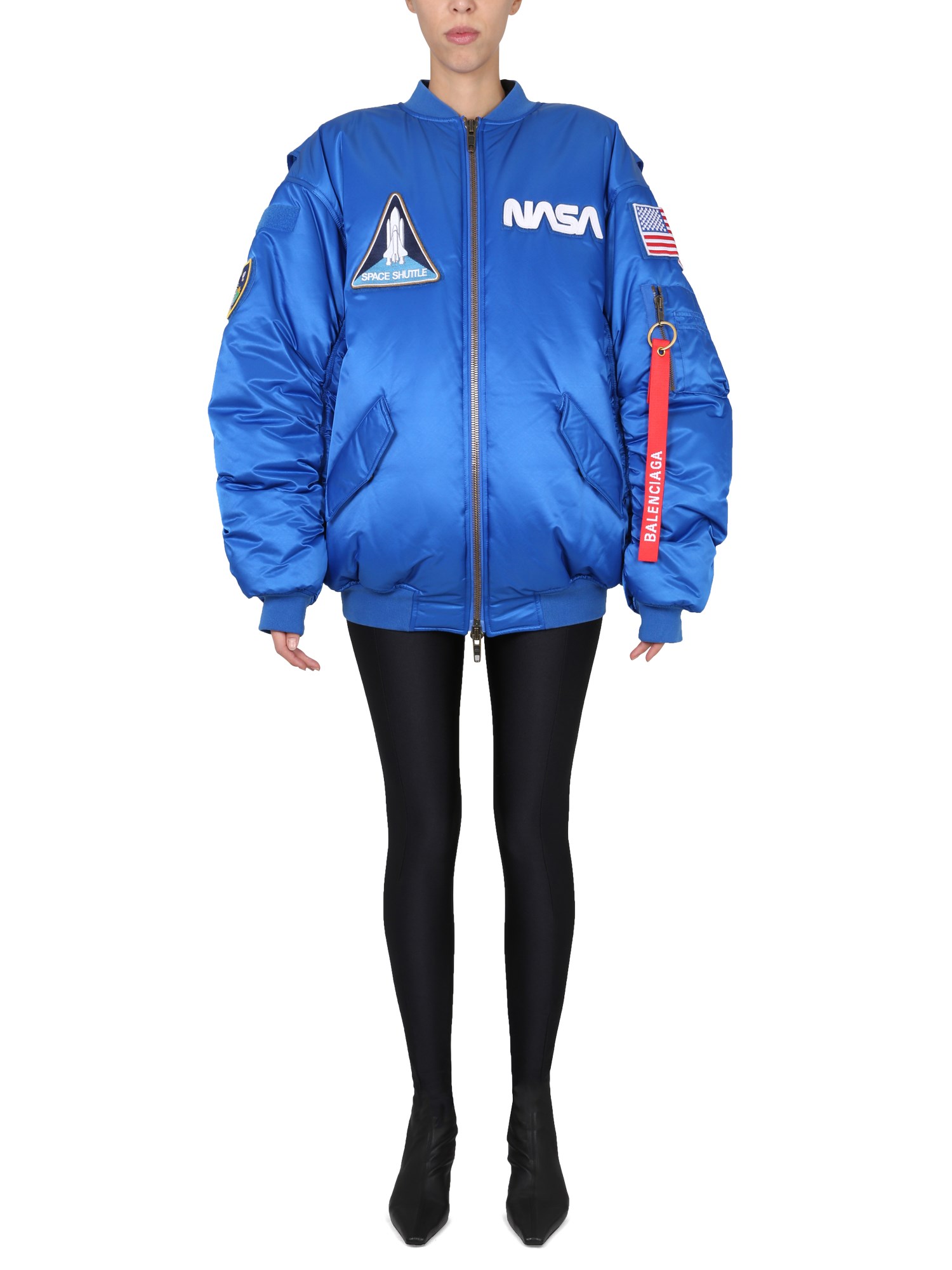 BALENCIAGA    BOMBER CON PATCH NASA