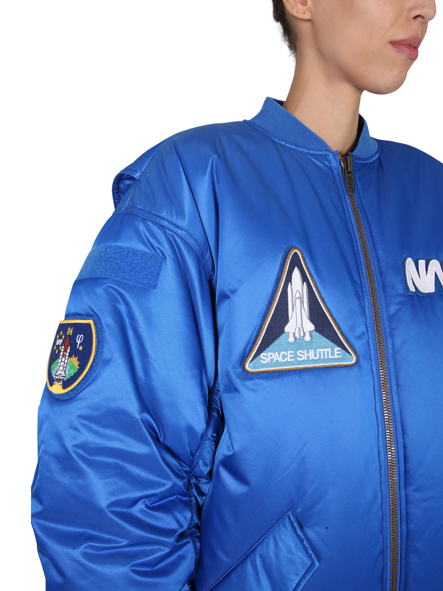 BALENCIAGA    BOMBER CON PATCH NASA