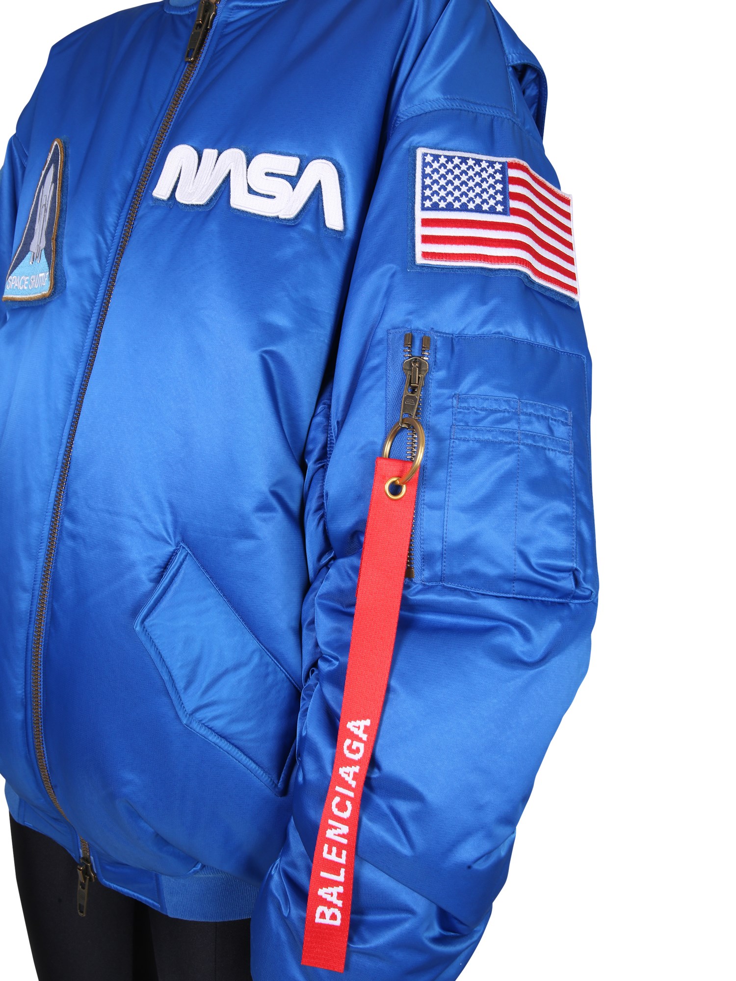 BALENCIAGA    BOMBER CON PATCH NASA