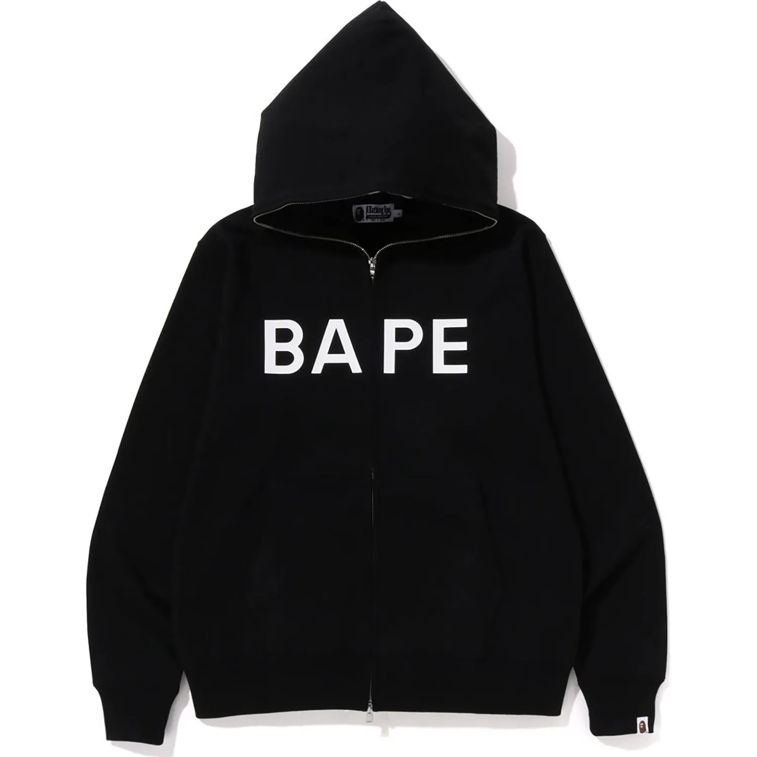 BAPE FULL ZIP HOODIE BAPEC MENS