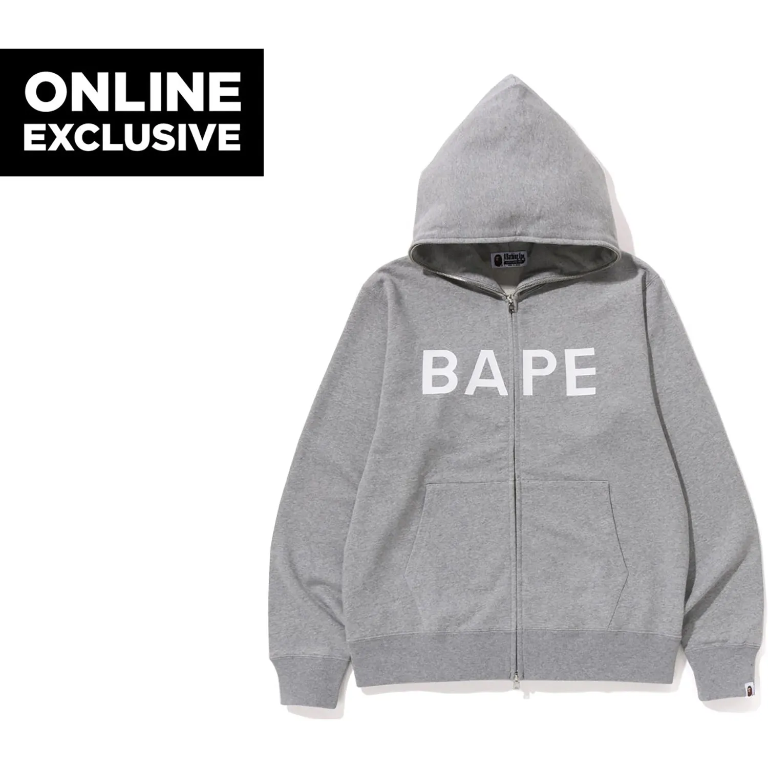 BAPE FULL ZIP HOODIE BAPEC MENS