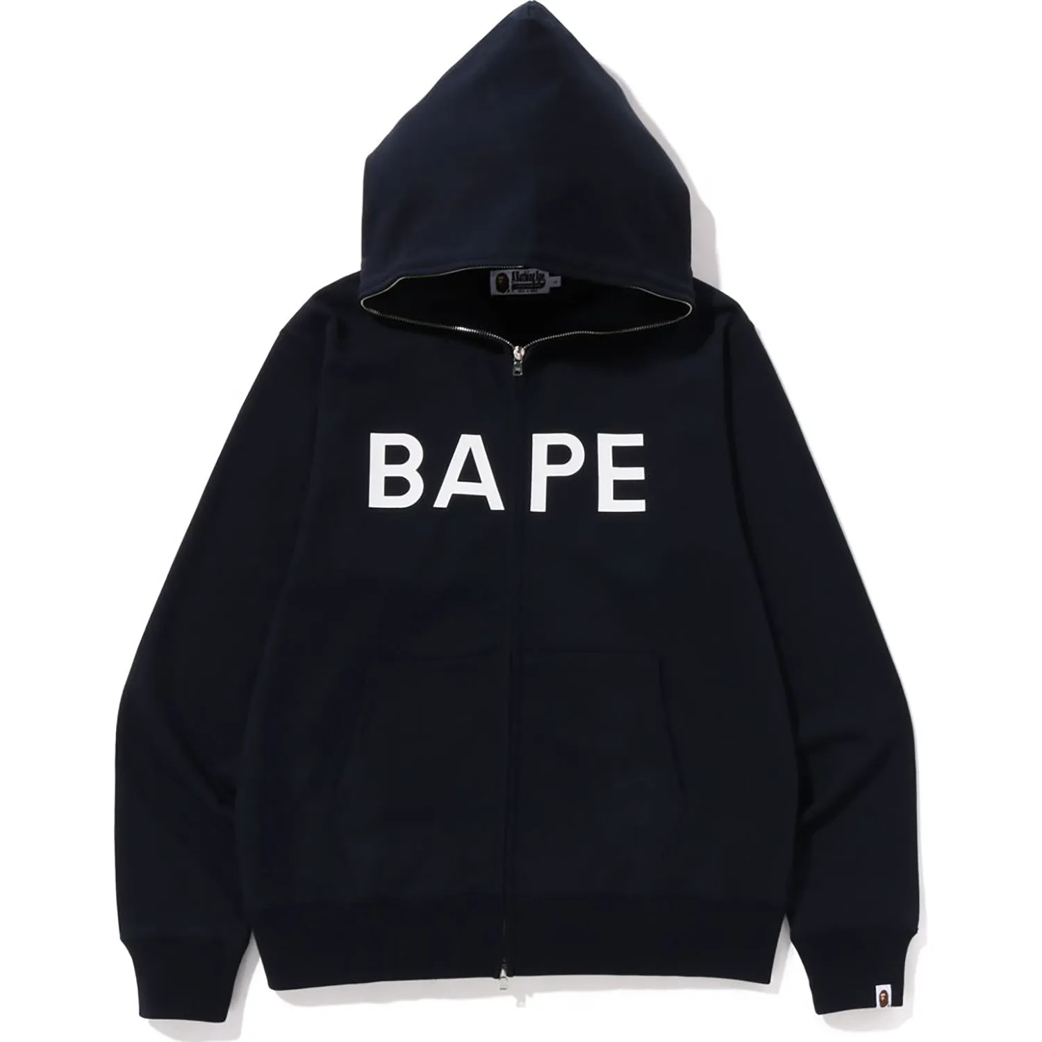 BAPE FULL ZIP HOODIE BAPEC MENS