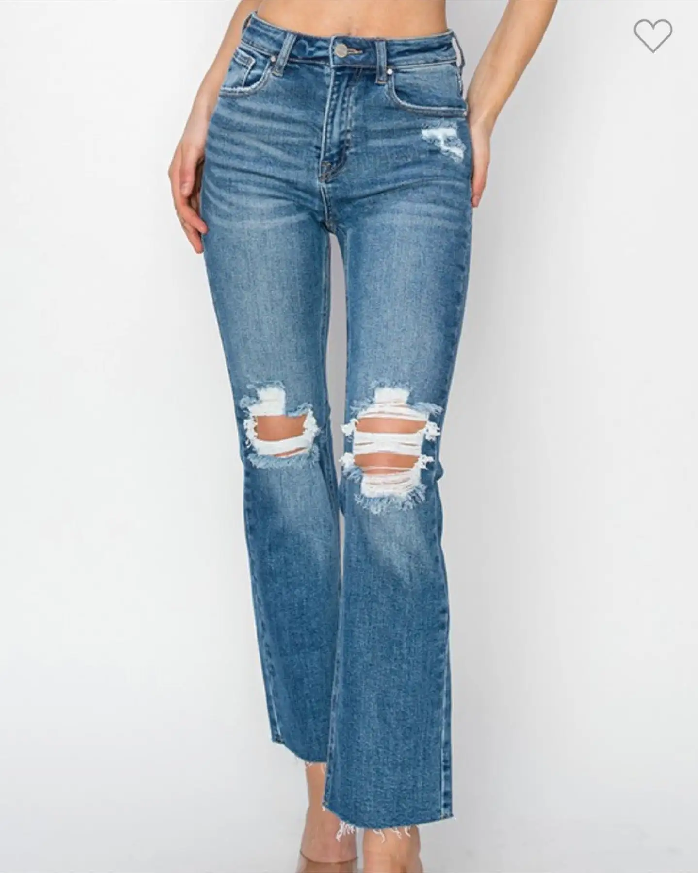 Beatriz High Rise Ankle Jean