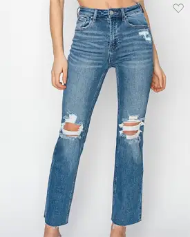 Beatriz High Rise Ankle Jean