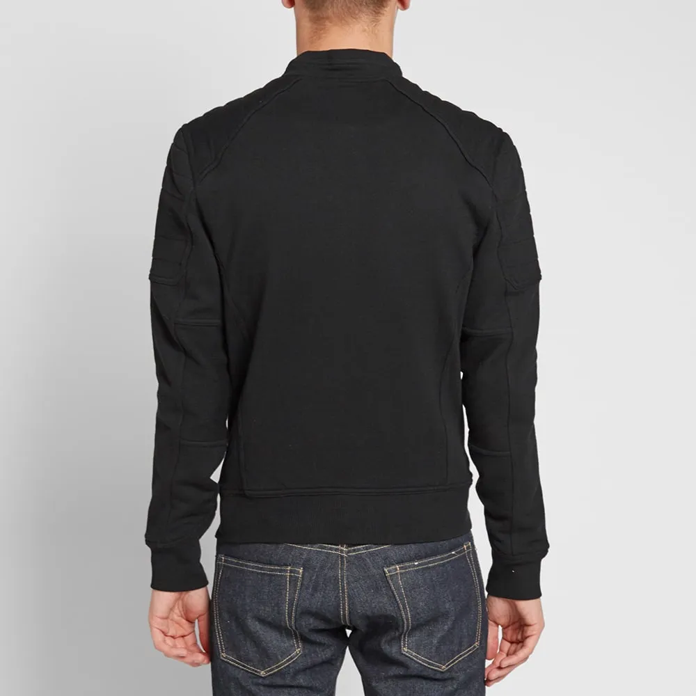 Belstaff Deveron Zip Bomber SweatBlack