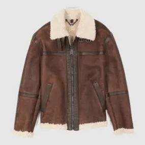 Belstaff Ladies Launch Shearling Jacket