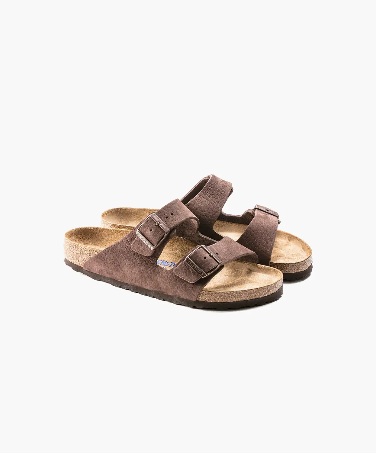 Birkenstock Arizona Nubuck Leather Desert Buck Roast Sandals