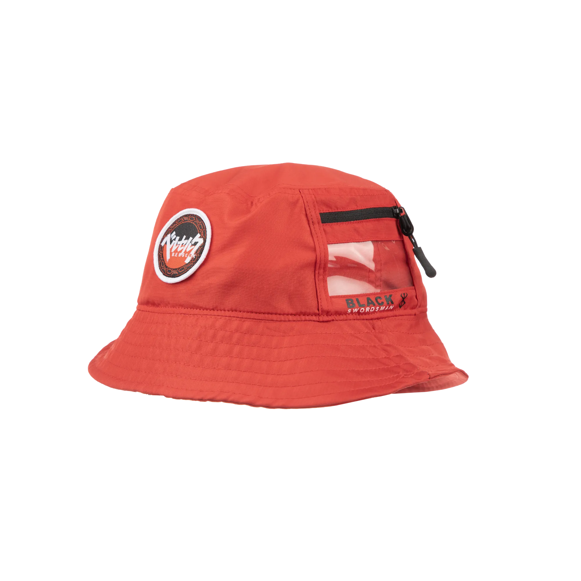 Black Swordsman Red Bucket Hat