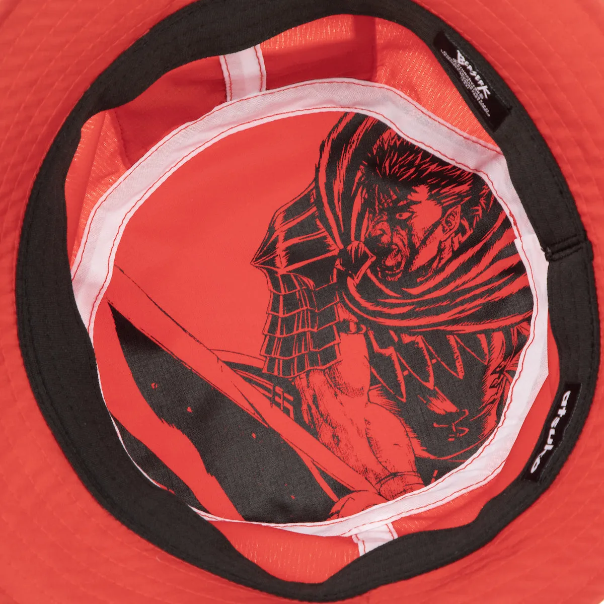 Black Swordsman Red Bucket Hat