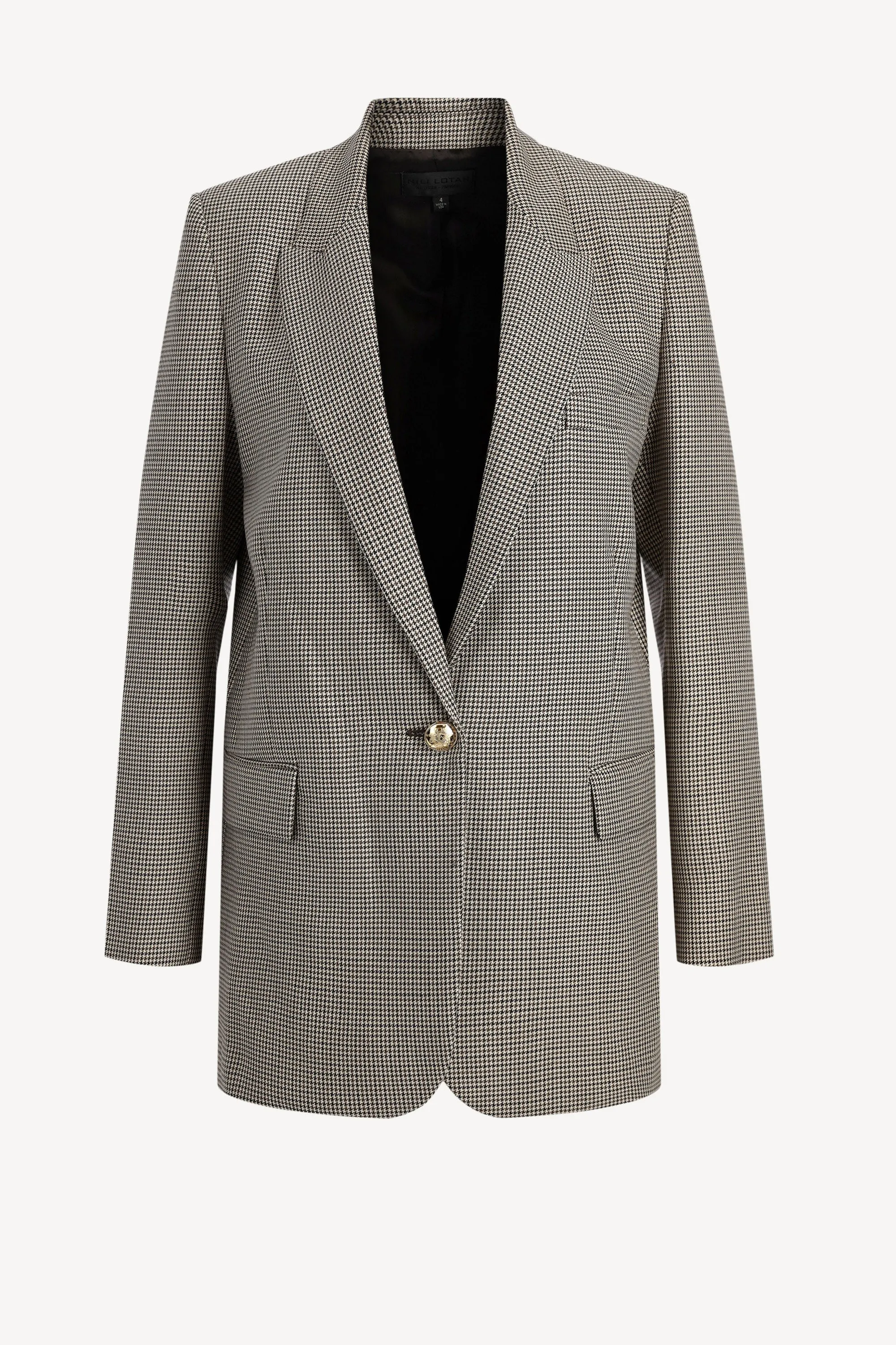 Blazer Diane in Houndstooth