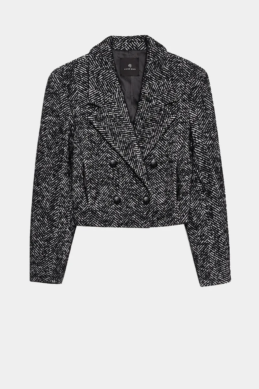 Blazer Vienna in Schwarz/Weiß