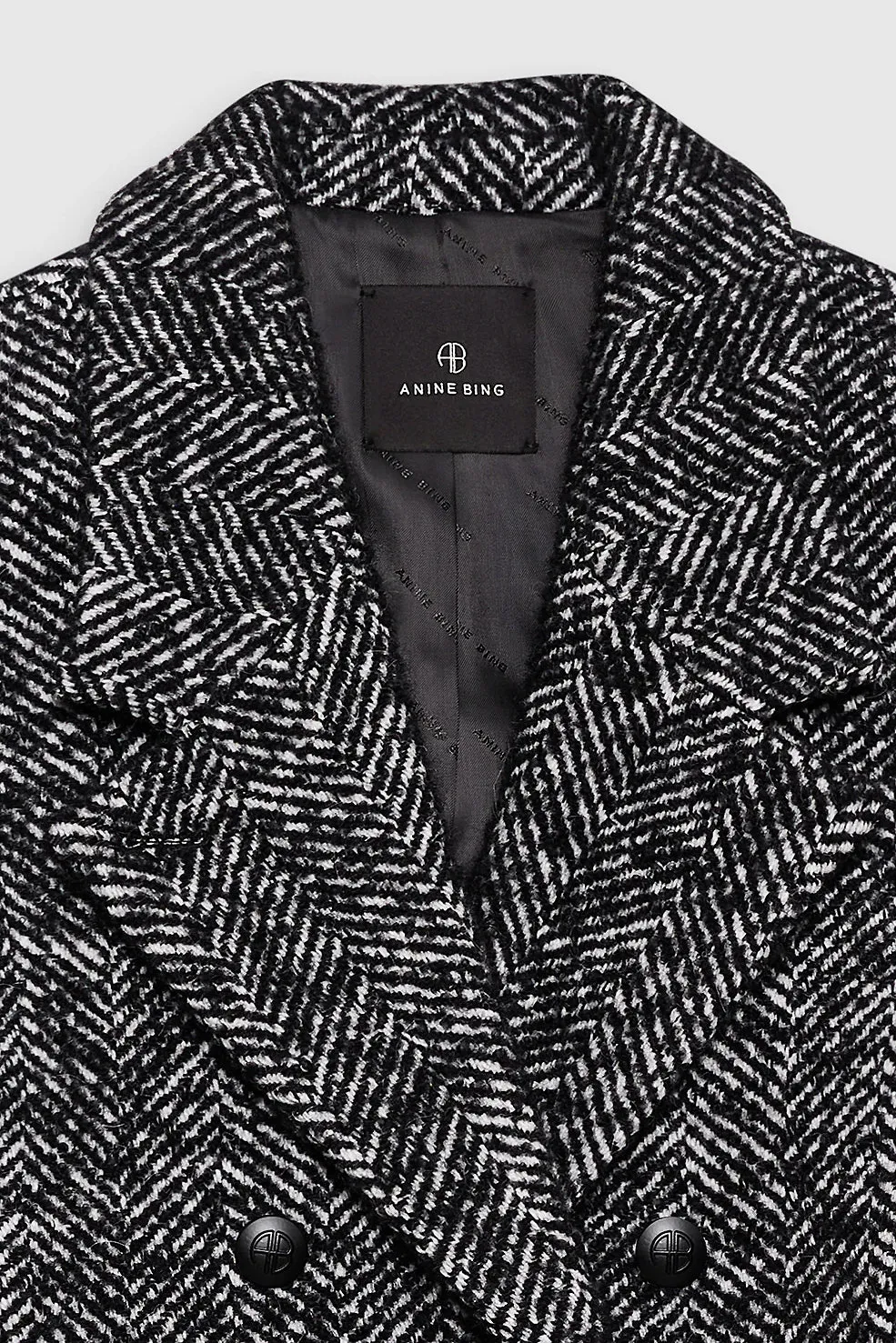 Blazer Vienna in Schwarz/Weiß