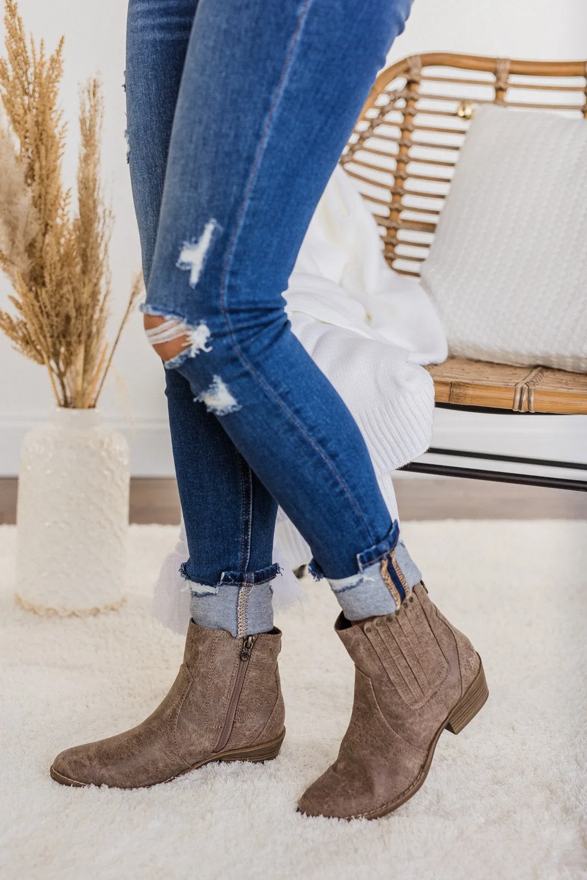 Blowfish Caitlynn Booties- Seamushroom Roadtrip