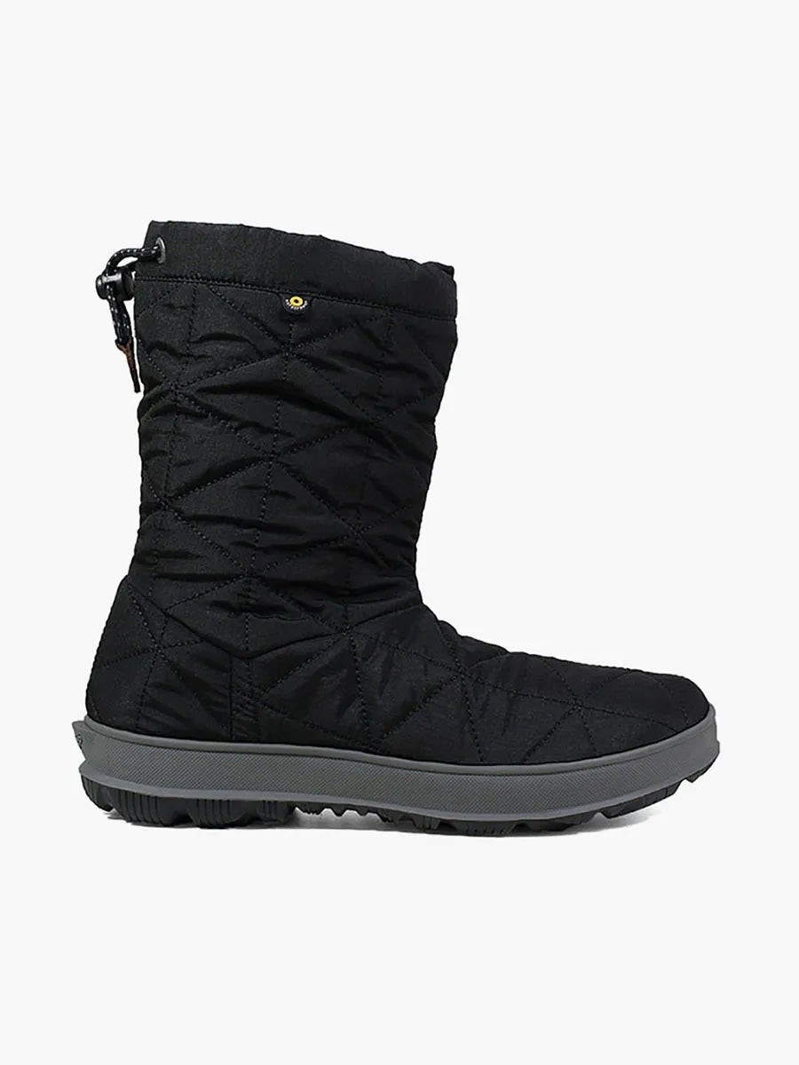 Bogs - Women's Snowday II Mid Black Winter Boots