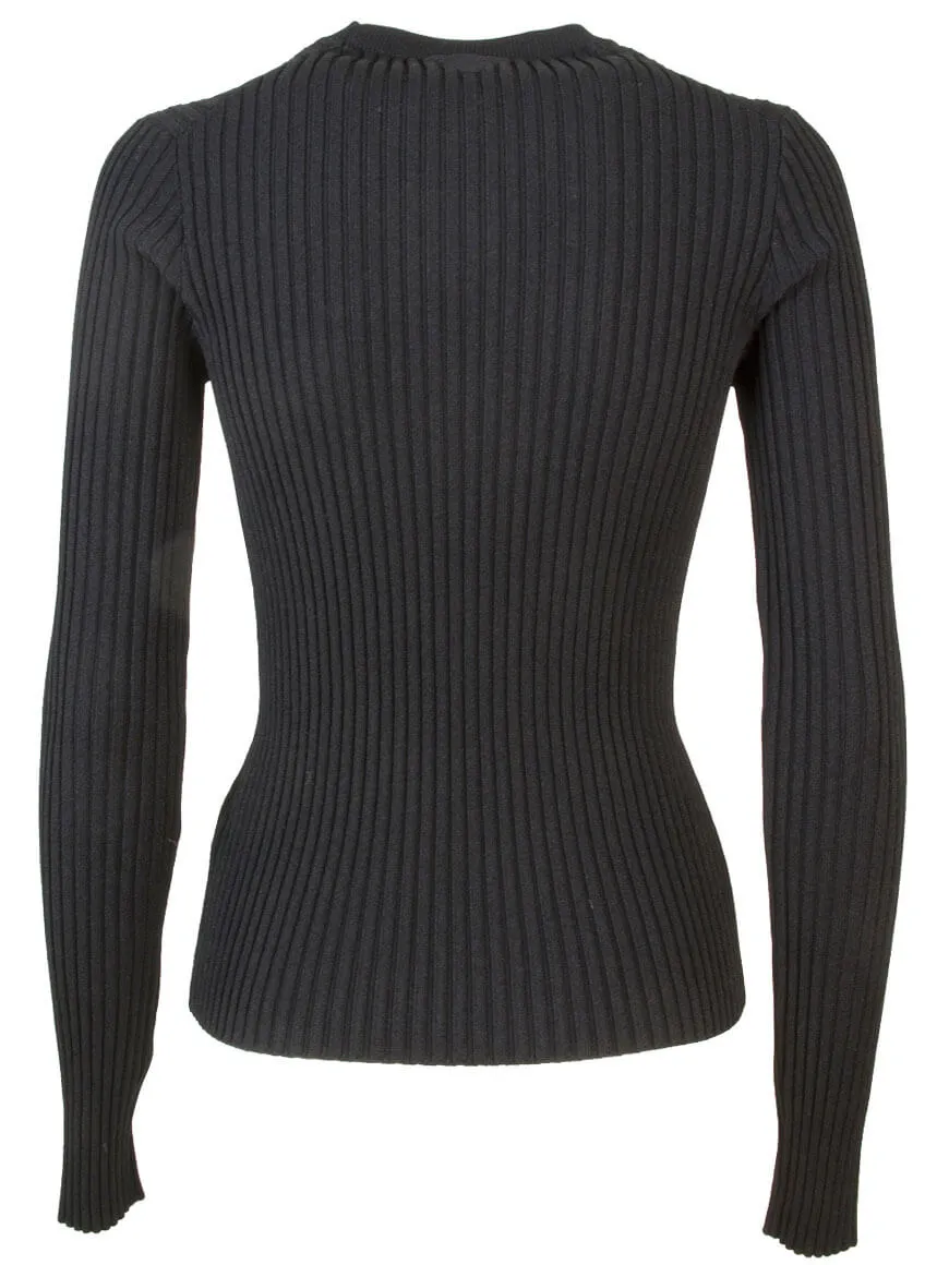 Bottega Veneta Rib- Knitted Crewneck Sweater