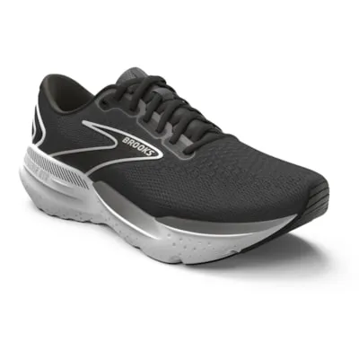 Brooks Women’s Glycerin GTS 21 Athletic Shoes-Black/White/Grey