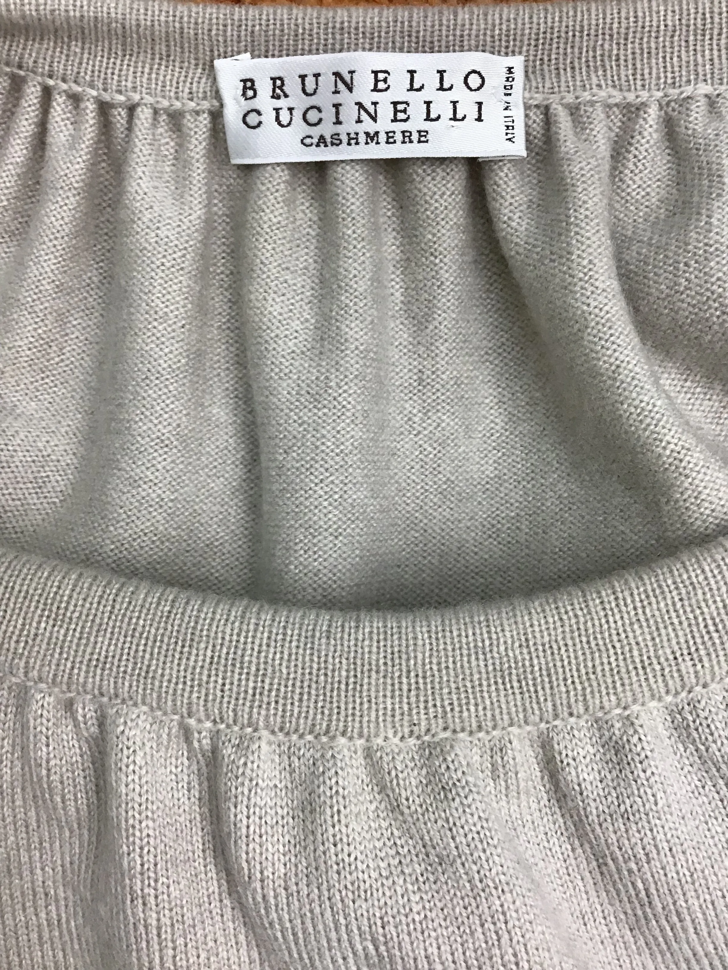 Brunello Cucinelli Cashmere Cold-Shoulder Sweater