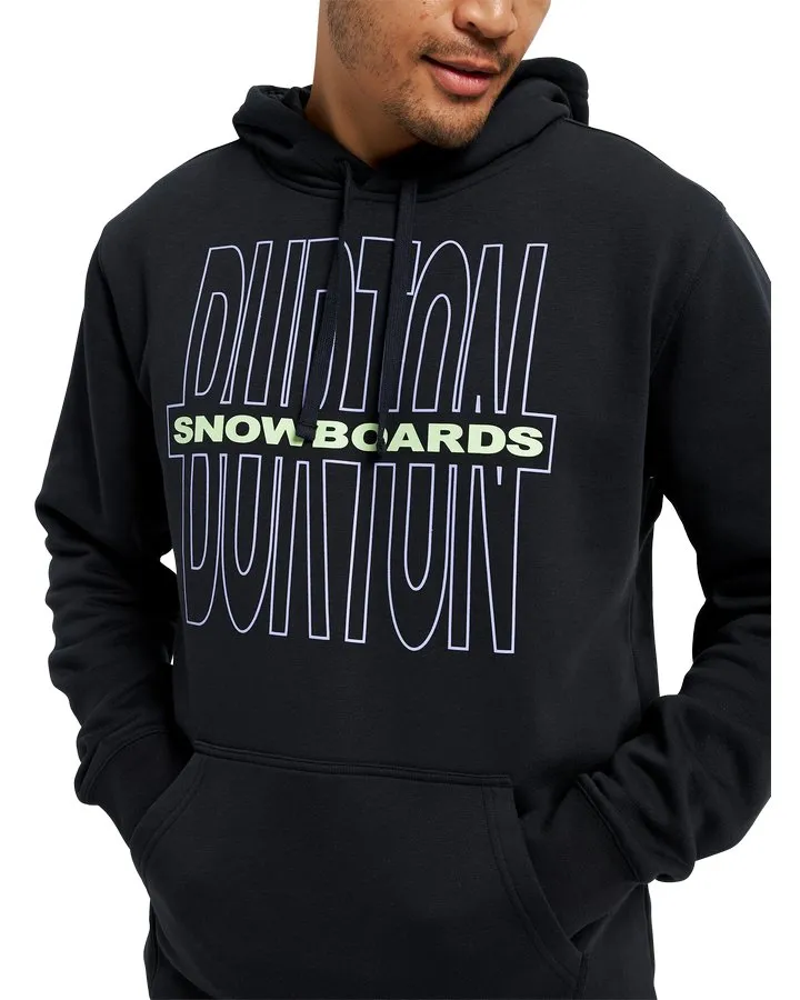 Burton Farrington Pullover Hoodie - True Black