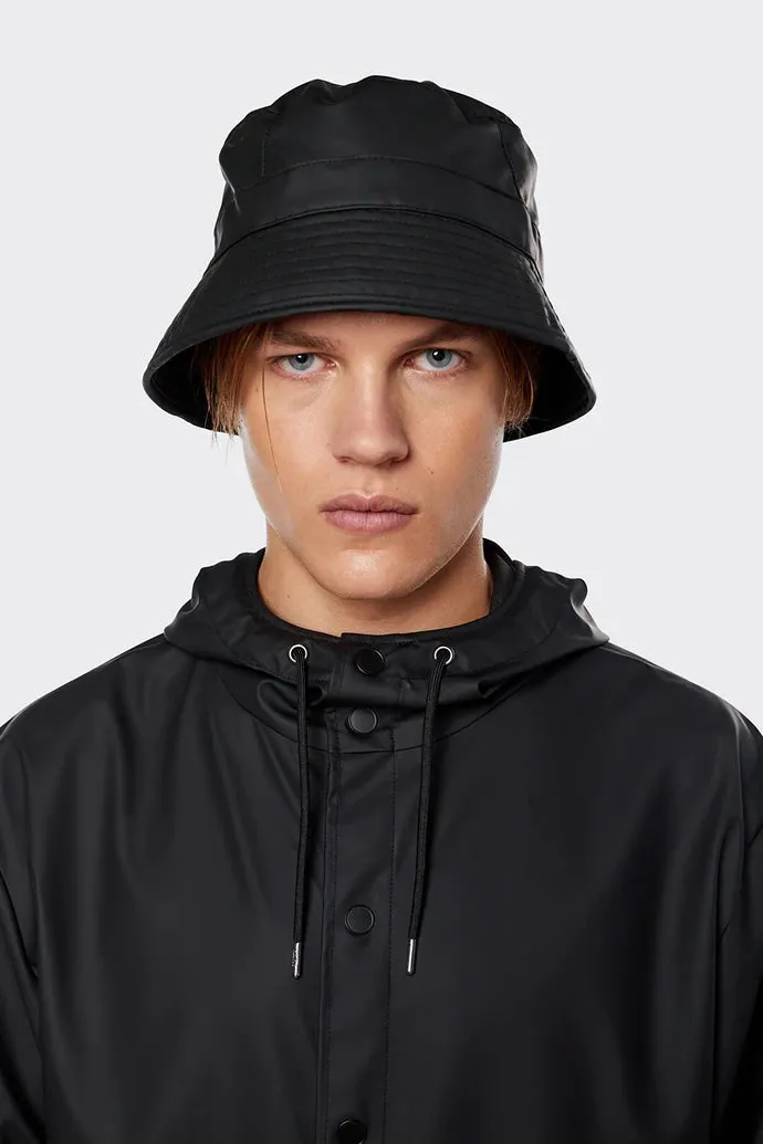 Cappello impermeabile Rains nero