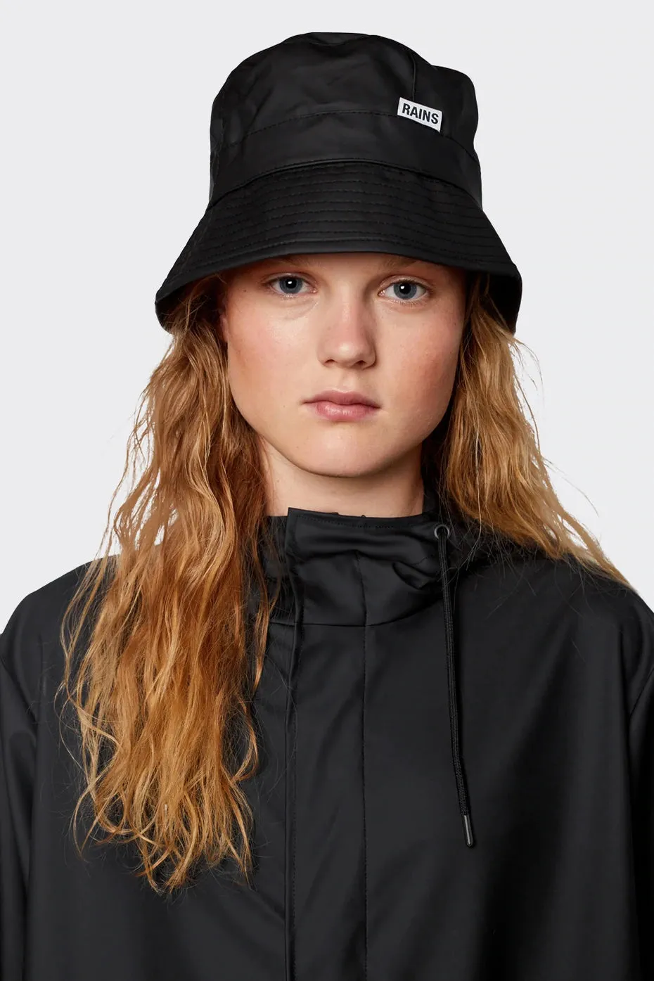 Cappello impermeabile Rains nero