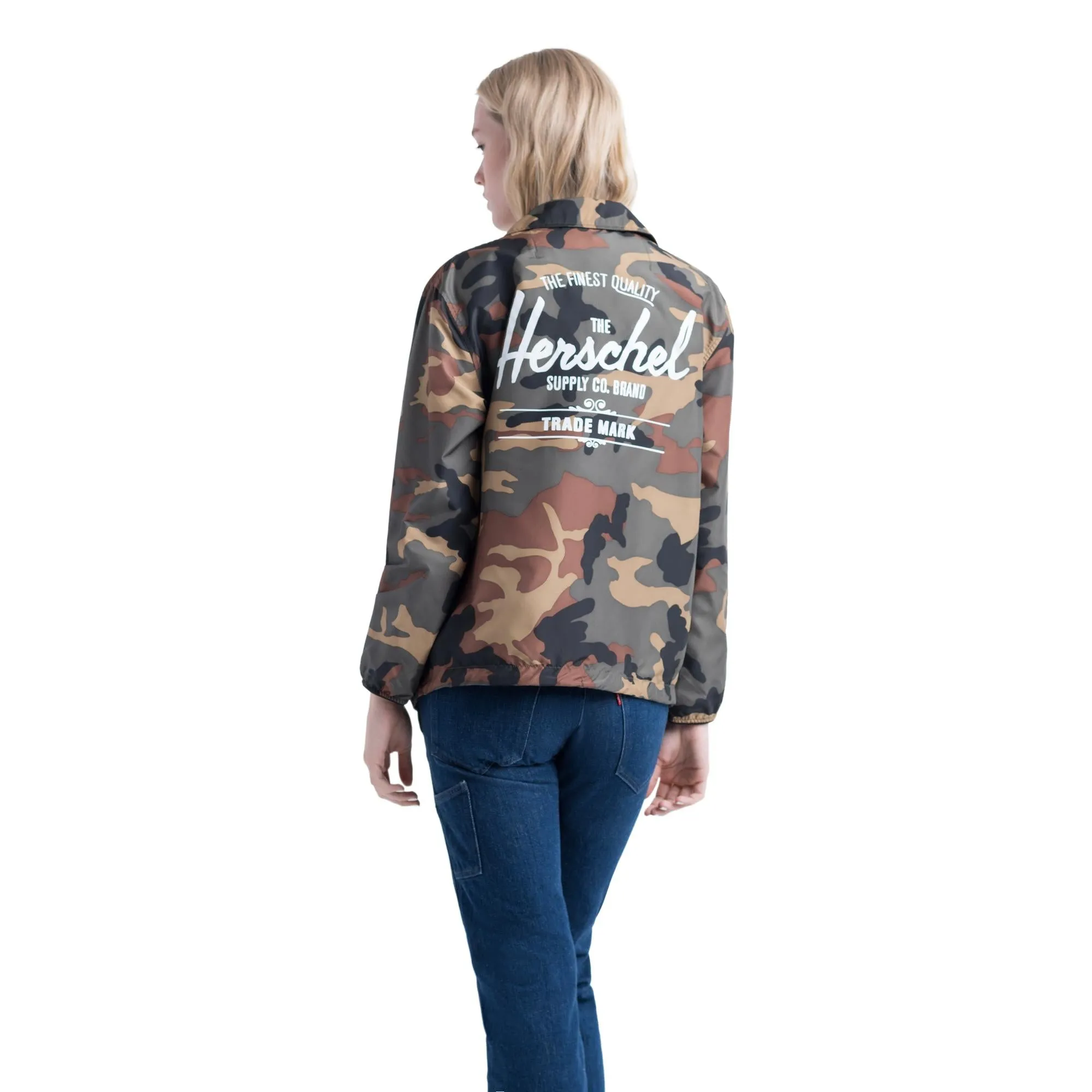 Casaco Herschel Mulher Voyage Woodland Camo/White Classic Logo