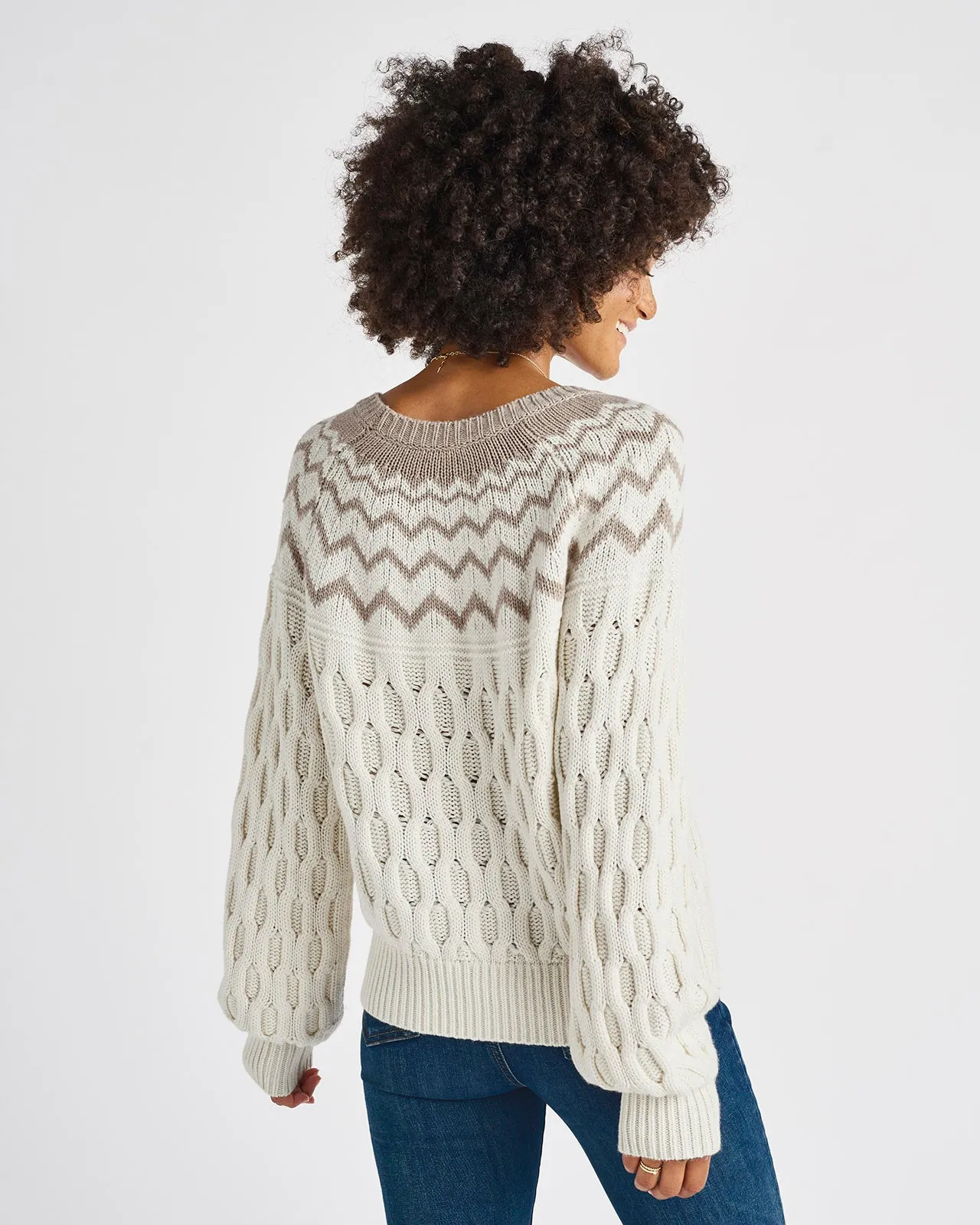 Cashblend Fair Isle Sweater