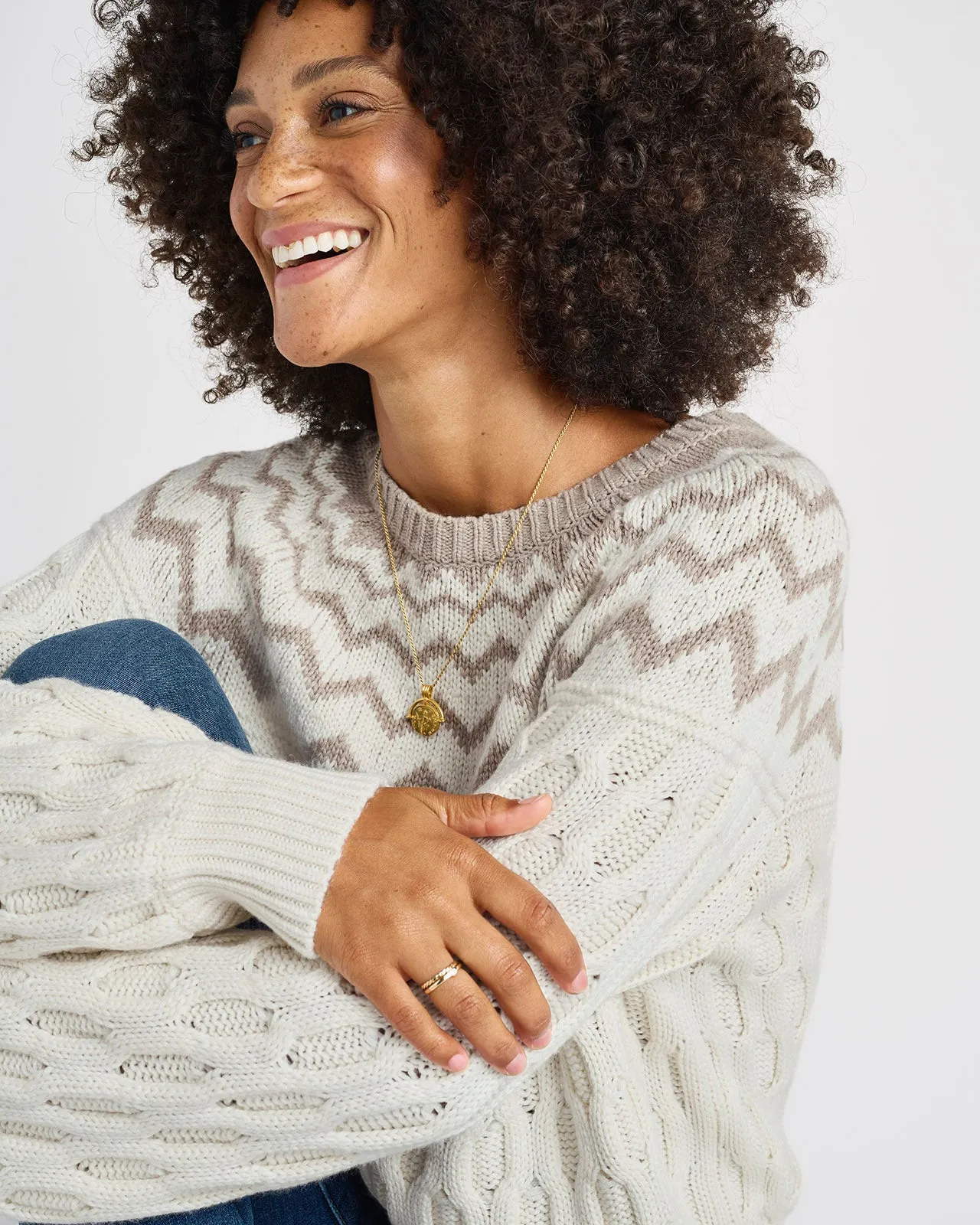 Cashblend Fair Isle Sweater