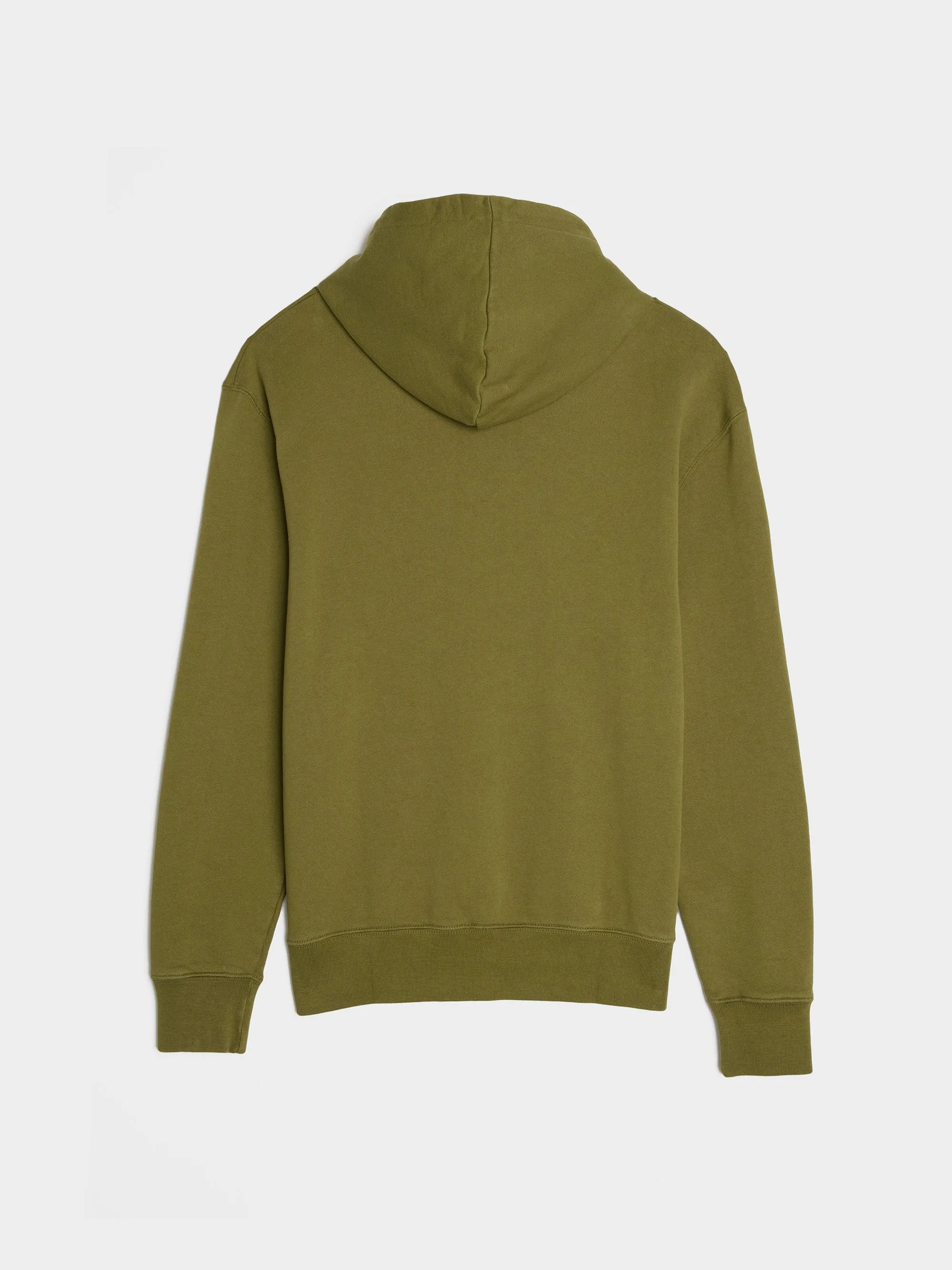 Chillax Patch Regular Hoodie, Military Green