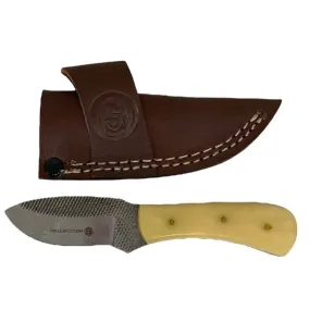 Circle SH Rasp Knife With Natural Bone Grip