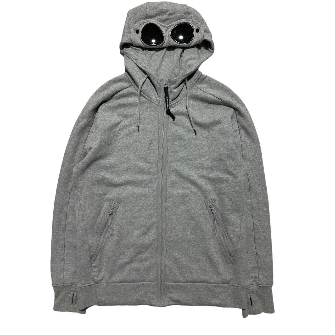 CP Company Grey Goggle Hoodie