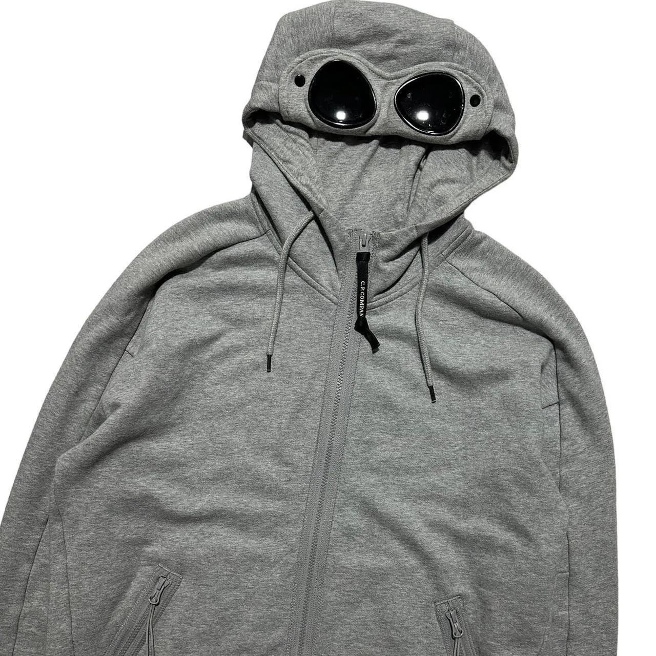 CP Company Grey Goggle Hoodie