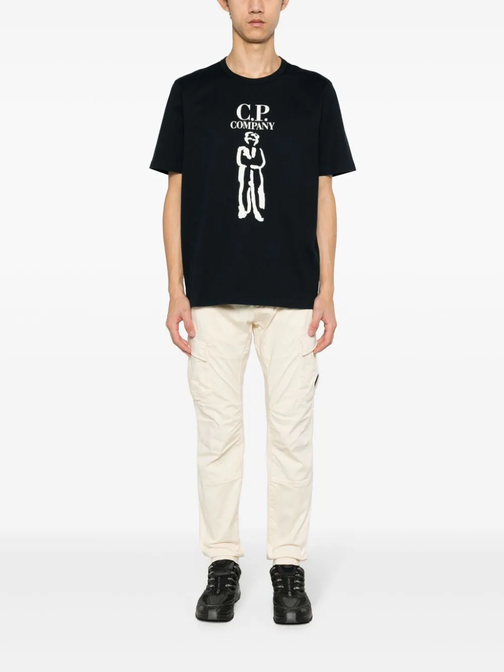 CP Company -T-shirt Black Britih Sailor