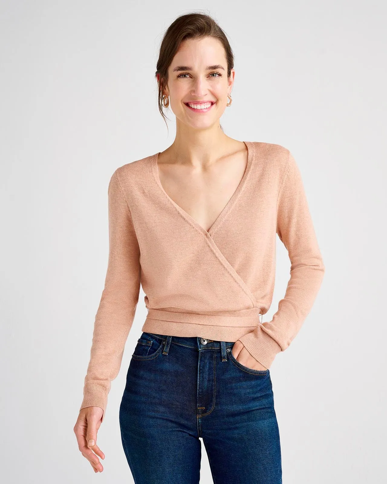 Dana Wrap Sweater