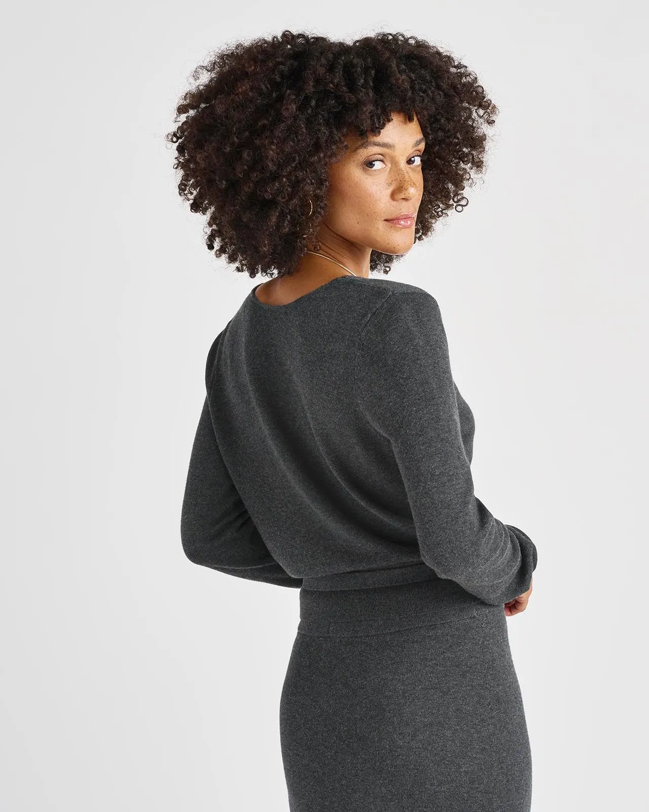 Dana Wrap Sweater