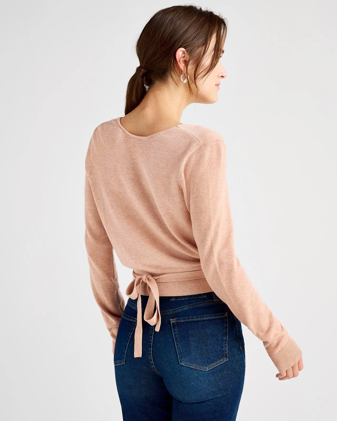 Dana Wrap Sweater