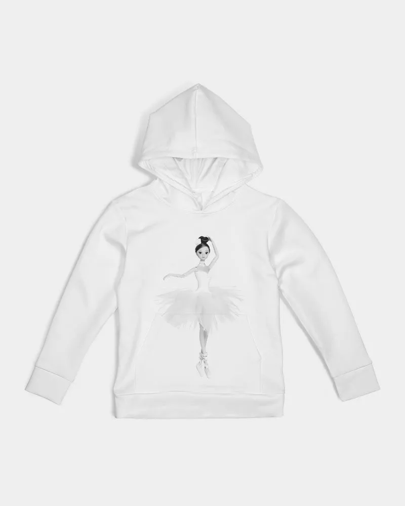 DOLLY   Ballerina Doll White Kids Hoodie