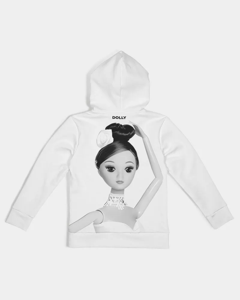 DOLLY   Ballerina Doll White Kids Hoodie