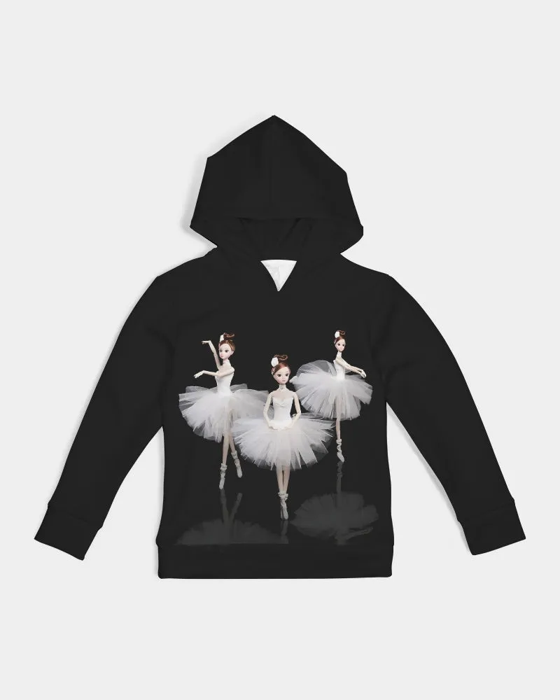 DOLLY  Ballerina Dolls White Kids Hoodie